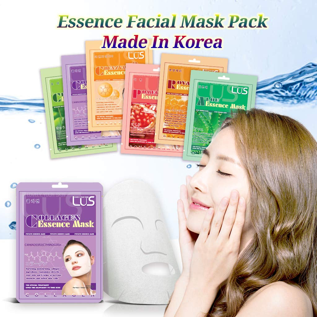 Mascarillas Coreanas De Faciales Con Colageno Mascarilla Hidratante Para La Cara