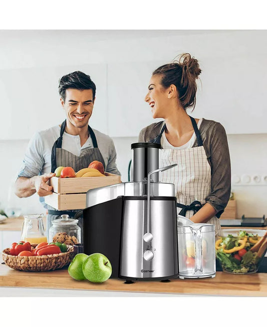 Electric Juicer Wide Mouth Fruit & Vegetable Centrifugal Juice Extractor