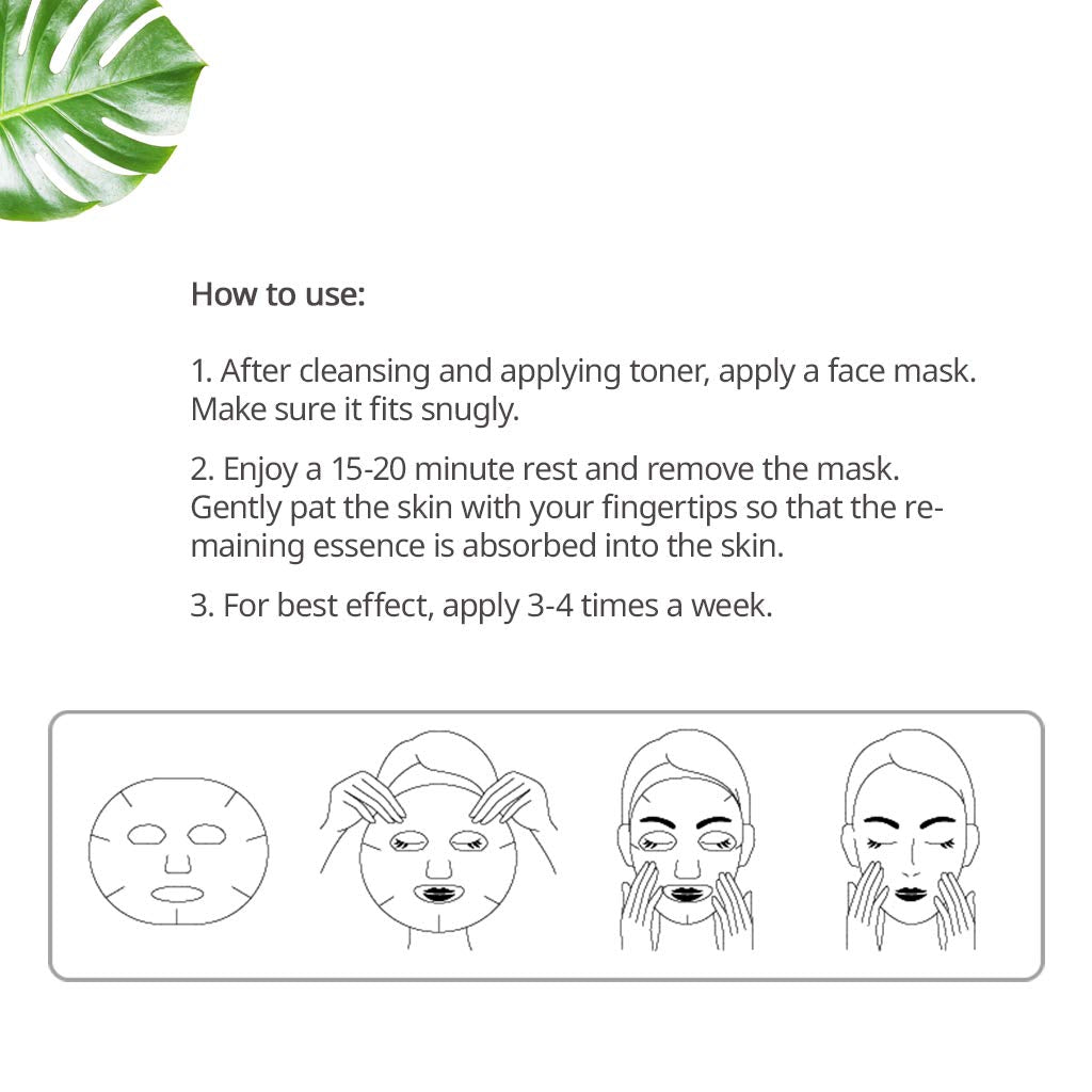 Mascarillas Coreanas De Faciales Con Colageno Mascarilla Hidratante Para La Cara